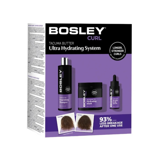 Фото - Набір проти стоншення та випадіння кучерявого волосся BOSLEY MD CURL 