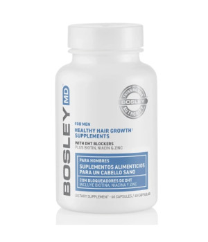 Дієтична добавка для росту здорового волосся у чоловіків BOSLEY MD Healthy Hair Growth for Men