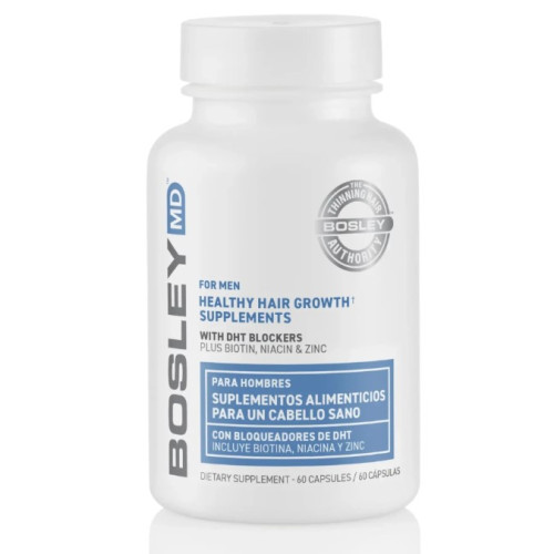 Фото - Дієтична добавка для росту здорового волосся у чоловіків BOSLEY MD Healthy Hair Growth for Men