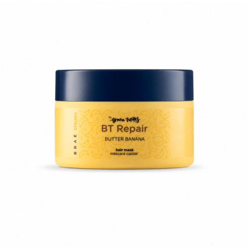 Фото - Маска BRAÉ BT Repair Butter Banana Hair Mask by Bruna Tavares для інтенсивного відновлення 