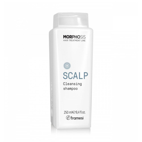 Фото -  Шампунь FRAMESI Morphosis Scalp Cleansing Shampoo для глибокого очищення