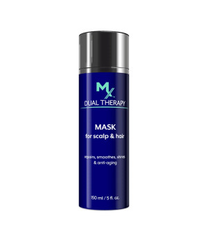 Відновлююча та антивікова маска для волосся і шкіри голови Mediceuticals MX Dual Therapy