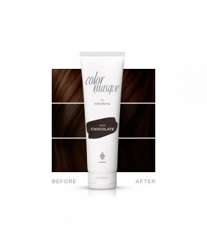 Кольорова маска NEWSHA COLOR MASQUE Dark Chocolate