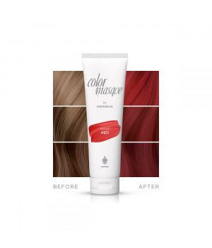 Маса кольорова NEWSHA COLOR MASQUE Radiant Red