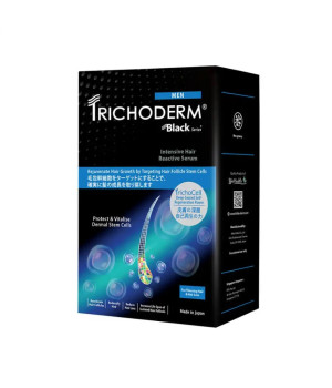 Інтенсивна сироватка для чоловіків Trichoderm Black Men Intensive Serum проти випадіння волосся Інтенсивна сироватка для чоловіків Trichoderm Black Men Intensive Serum проти випадіння волосся