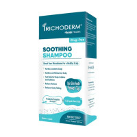 Заспокійливий шампунь для жирної та чутливої шкіри голови Trichoderm Black Scalp Oily Soothing Shampoo 