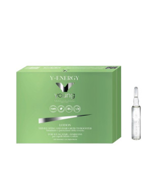 Фото - Стимулюючий лосьйон для росту волосся YOUNG Y-ENERGY LOTION 10 мл*12 шт